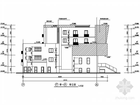 [江苏]现代风格多层住宅区规划建筑施工图